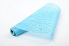 Nonwoven glitter 37,5 cm, 4,6 m, tyrkysov